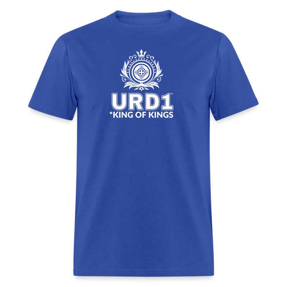 URD1 - Men Praise T-Shirt - King Of Kings - royal blue