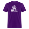 URD1 - Men Praise T-Shirt - Lion of Judah - purple