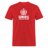 URD1 - Men Praise T-Shirt - Lion of Judah - red