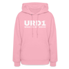 URD1- Who Is My Rock - Women Impact Hoodie - classic pink