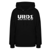 URD1- Who Lifts Me Up - Women Impact Hoodie - black