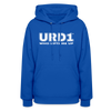 URD1- Who Lifts Me Up - Women Impact Hoodie - royal blue