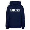 URD1- Who Provides For Me - Women Impact Hoodie - navy