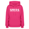 URD1- Who Provides For Me - Women Impact Hoodie - fuchsia