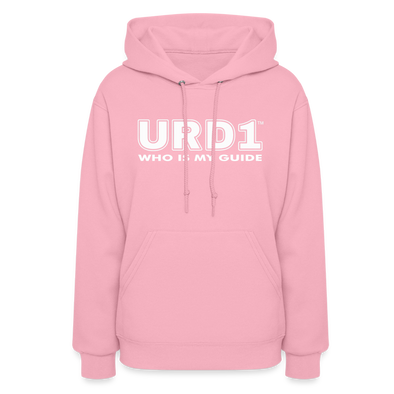 URD1- Who Is My Guide - Women Impact Hoodie - classic pink