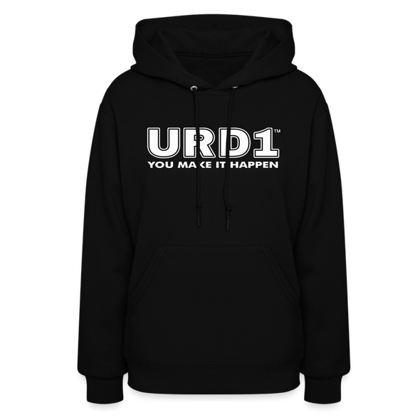 URD1- You Make It Happen - Women Impact Hoodie - black