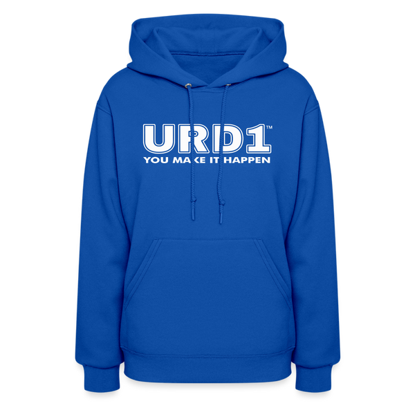 URD1- You Make It Happen - Women Impact Hoodie - royal blue