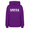 URD1- You Make It Happen - Women Impact Hoodie - purple