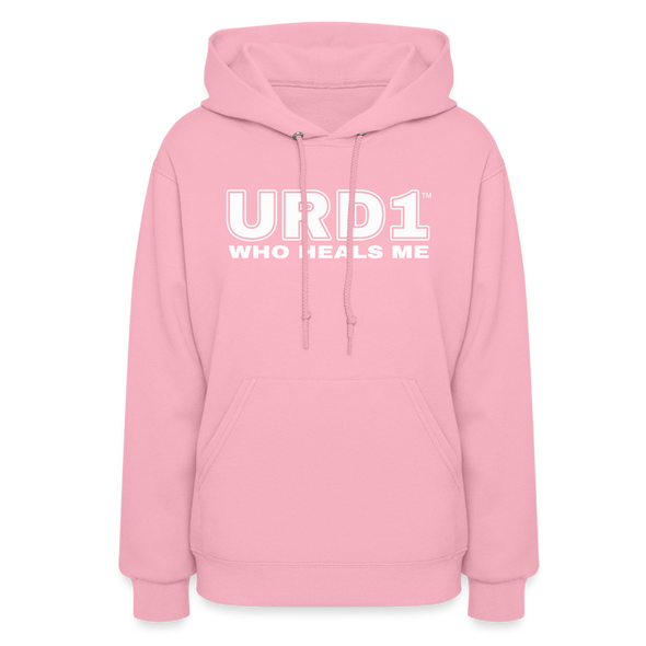 URD1- Who Heals Me - Women Impact Hoodie - classic pink