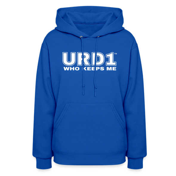 URD1- Who Keeps Me - Women Impact Hoodie - royal blue