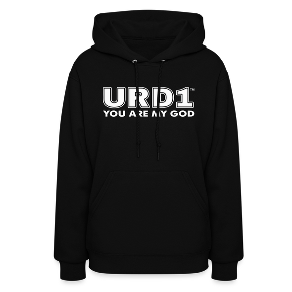 URD1- You Are My God - Women Impact Hoodie - black