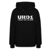 URD1- I Praise Your Holy Name - Women Impact Hoodie - black