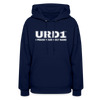 URD1- I Praise Your Holy Name - Women Impact Hoodie - navy