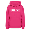 URD1- I Praise Your Holy Name - Women Impact Hoodie - fuchsia