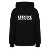 URD1- Who Gives Me strength - Women Impact Hoodie - black