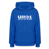 URD1- Who Gives Me strength - Women Impact Hoodie - royal blue