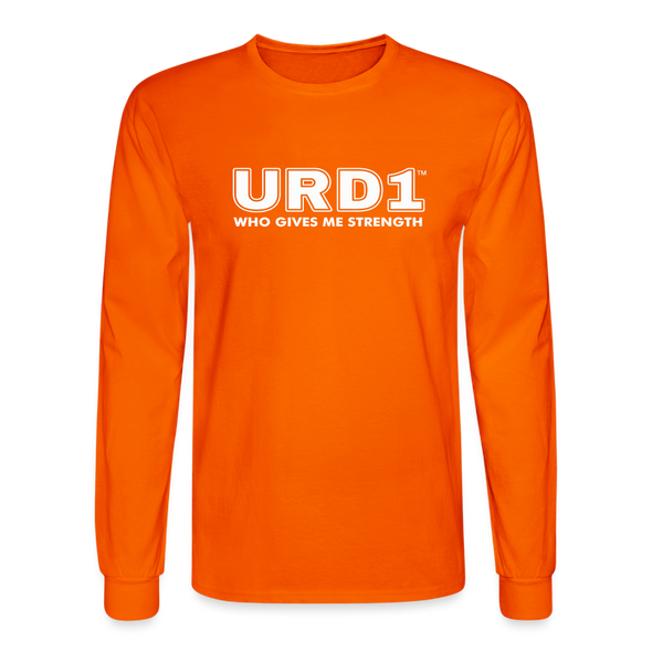 URD1 - Men Long Sleeve IMPACT T-Shirt - GMS - orange