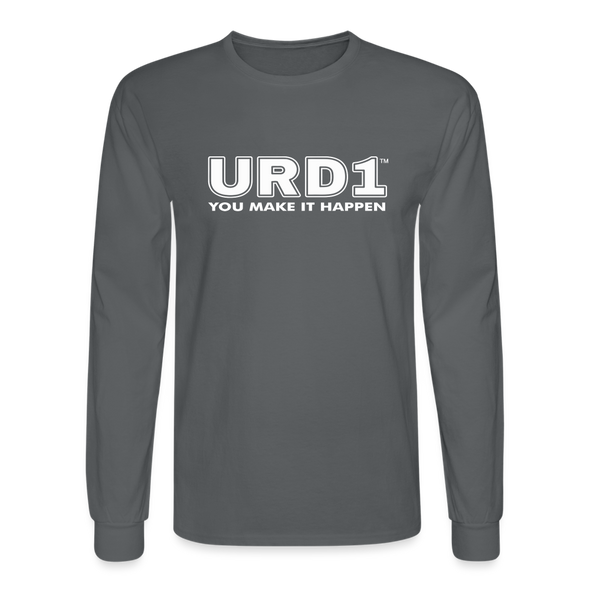 URD1 - Men Long Sleeve IMPACT T-Shirt - MIH - charcoal