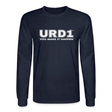 URD1 - Men Long Sleeve IMPACT T-Shirt - MIH - navy