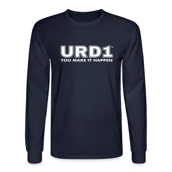 URD1 - Men Long Sleeve IMPACT T-Shirt - MIH - navy