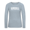 URD1 - Women Long Sleeve IMPACT T-Shirt - Who Keeps Me - heather ice blue