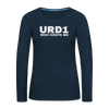 URD1 - Women Long Sleeve IMPACT T-Shirt - Who Keeps Me - deep navy