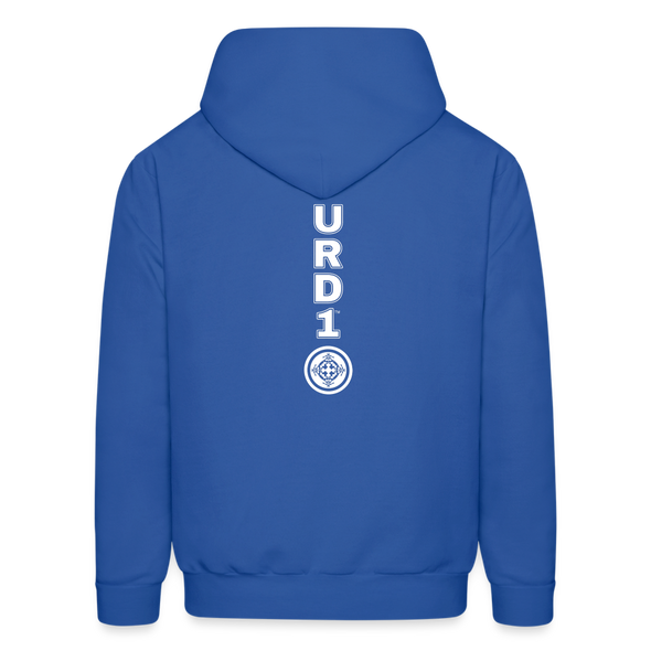 URD1- Jehovah Jireh - Men Impact Hoodie - royal blue