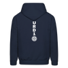 URD1- Jehovah Jireh - Men Impact Hoodie - navy