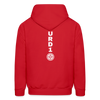 URD1- Jehovah Jireh - Men Impact Hoodie - red