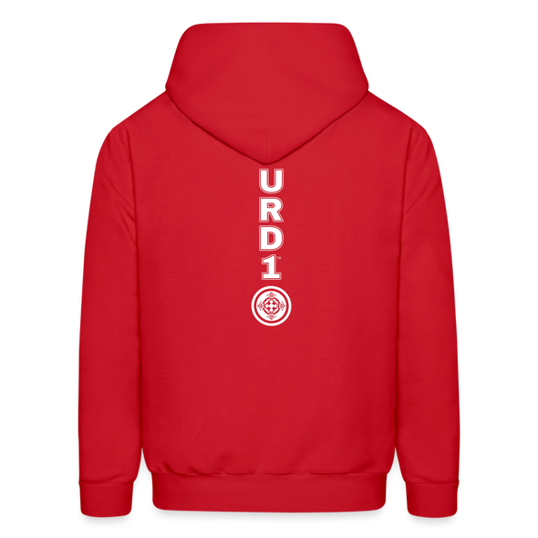 URD1- Jehovah Jireh - Men Impact Hoodie - red