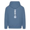 URD1- Jehovah Jireh - Men Impact Hoodie - denim blue