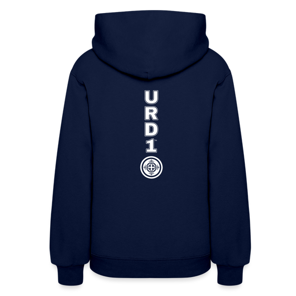 URD1- Jehovah Jireh - Women Impact Hoodie - navy