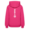 URD1- Jehovah Jireh - Women Impact Hoodie - fuchsia