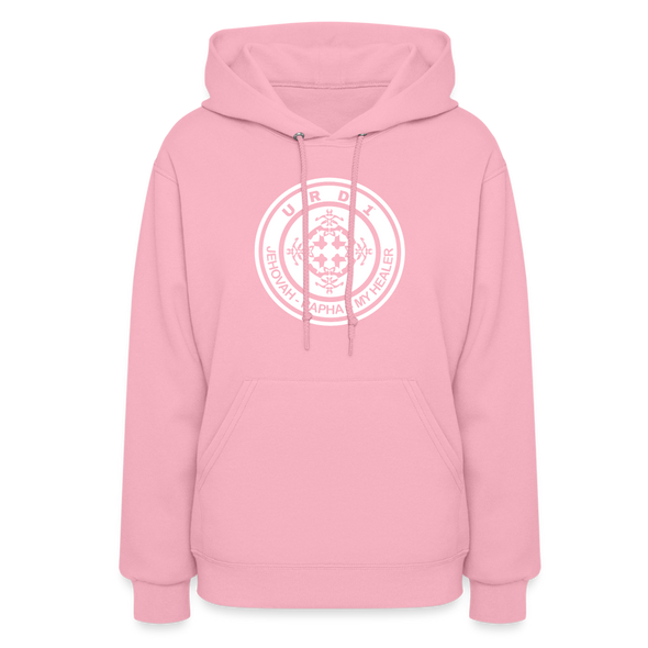 URD1- Jehovah Rapha - Women Impact Hoodie - classic pink