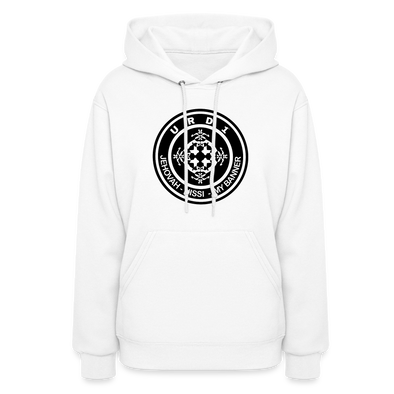 URD1- Jehovah Nissi - Women Impact Hoodie - white