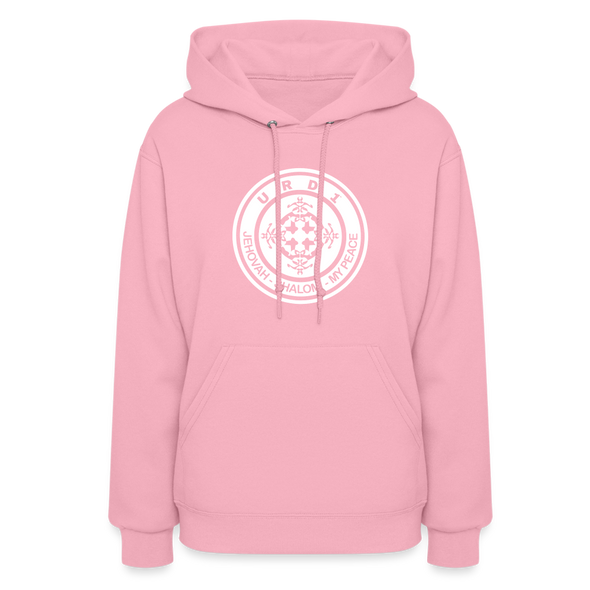 URD1- Jehovah Shalom - Women Impact Hoodie - classic pink