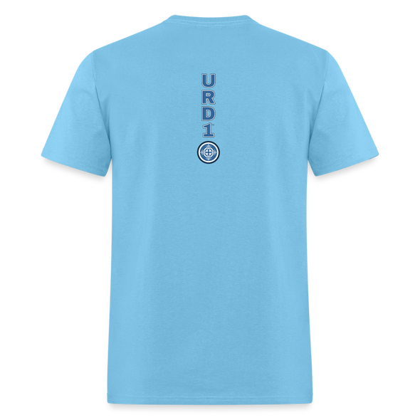 URD1 - Women Praise T-Shirt - All Things Possible - aquatic blue