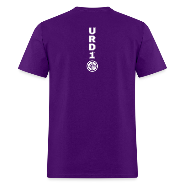 URD1 - Men Praise T-Shirt - All Things Possible - purple