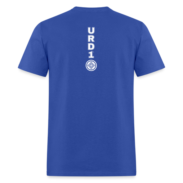 URD1 - Men Praise T-Shirt - All Things Possible - royal blue