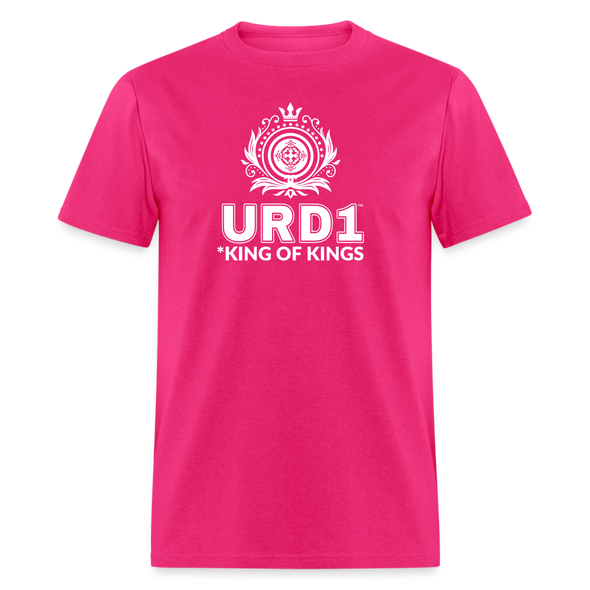 URD1 - Women Praise T-Shirt - King of Kings - fuchsia