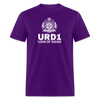 URD1 - Women Praise T-Shirt - Lion of Judah - purple