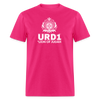 URD1 - Women Praise T-Shirt - Lion of Judah - fuchsia