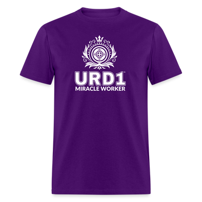 URD1 - Women Praise T-Shirt - Miracle Worker - purple