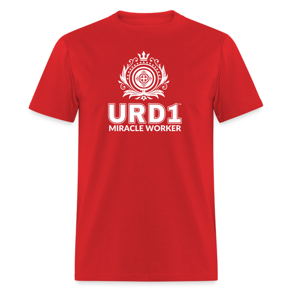 URD1 - Women Praise T-Shirt - Miracle Worker - red