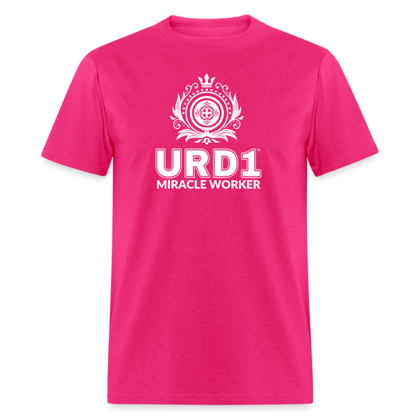 URD1 - Women Praise T-Shirt - Miracle Worker - fuchsia