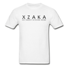 XZAKA - Men "Say It" Motivational T-Shirt -M5012-1 - white