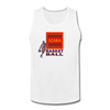 XZAKA Men "Basketball" Motivational Tank Top - M4202-1 - white