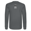 XZAKA - Men Motivational Long Sleeve T-Shirt - M1438-2 - charcoal