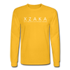 XZAKA - Men Motivational Long Sleeve T-Shirt - M1439-2 - gold