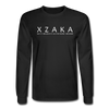 XZAKA - Men Motivational Long Sleeve T-Shirt - M1439-2 - black